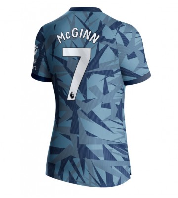 Aston Villa John McGinn #7 Tercera Equipación Mujer 2023-24 Manga Corta